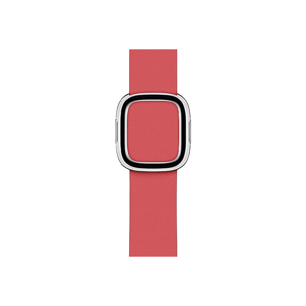Apple Watch 40 mm Bracelet de Montre Moderne en Cuir Pivoine - Medium