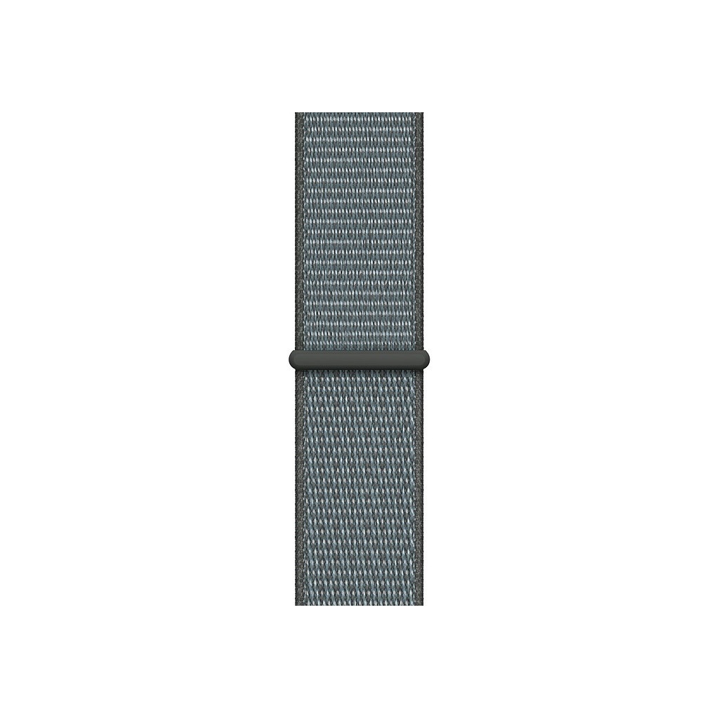 Apple Watch 40 mm Bracelet de Montre en Nylon Boucle Sport Gris orage
