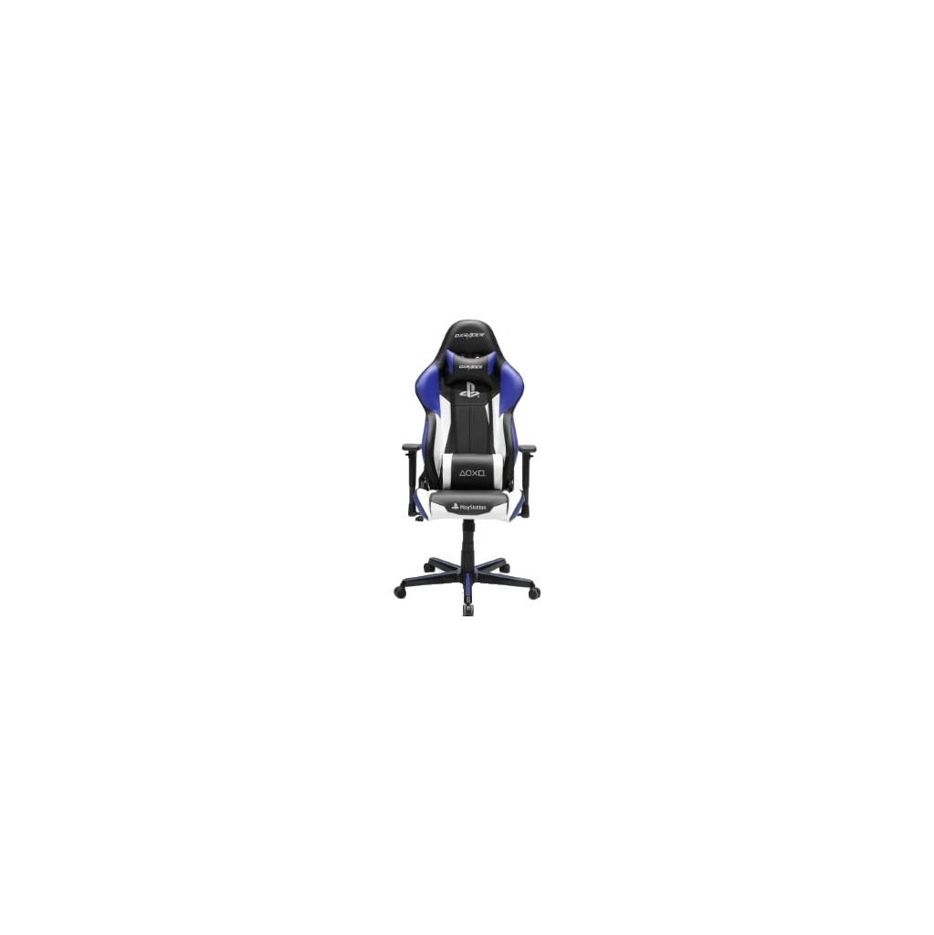 DXRacer Racing Chaise gaming Édition PlayStation Bleu/Noir/Blanc