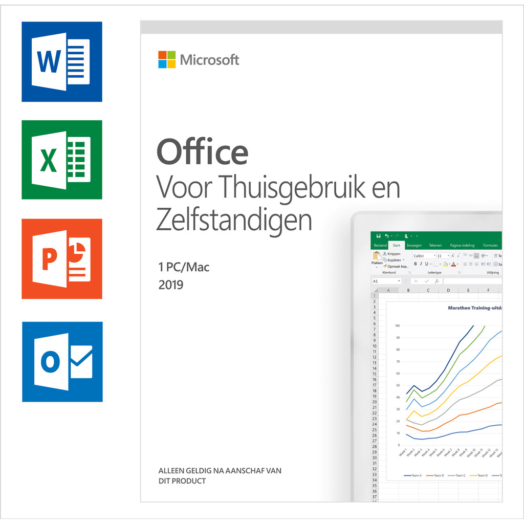 Microsoft Office 2019 Famille et Petite Entreprise NL