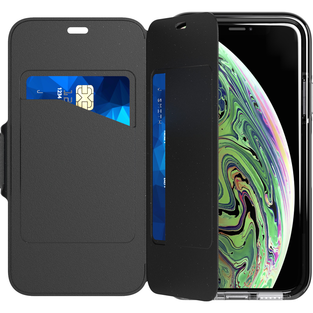 Tech21 Evo Coque portefeuille pour iPhone X/Xs - Noir