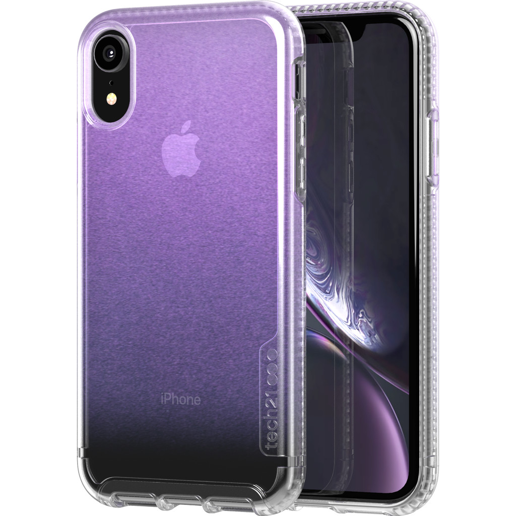 Tech21 Pure Shimmer Back cover Apple iPhone Xr Rose iridescent