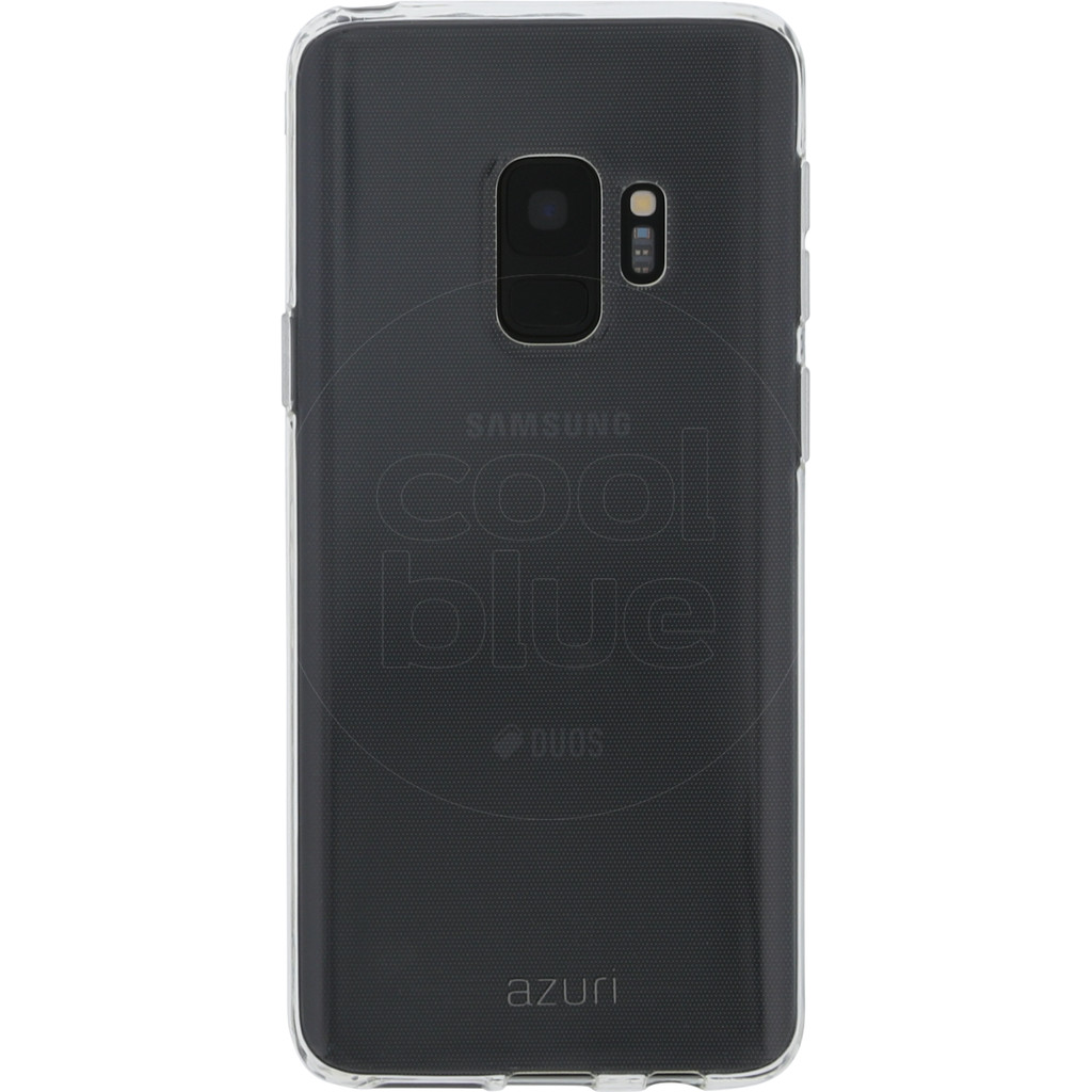 Azuri Glossy TPU Samsung Galaxy S9 Coque arrière Transparent