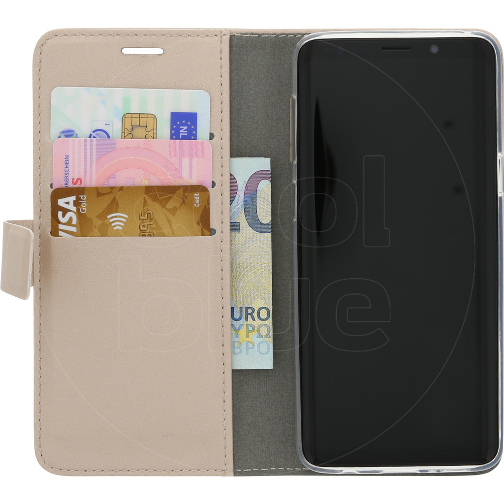 Azuri Étui Wallet Magnet Samsung Galaxy S9 Or