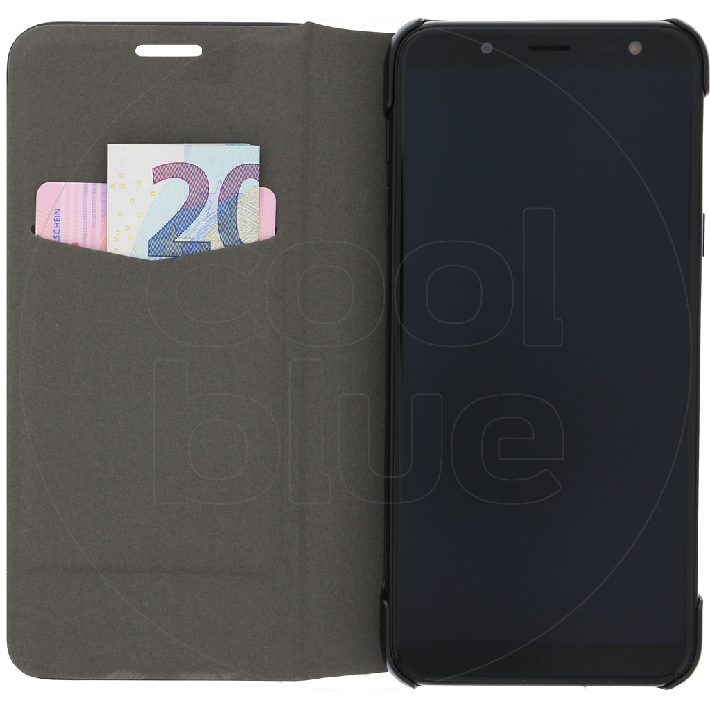 Azuri Booklet Ultra Thin Bookcase Samsung Galaxy J6 (2018) Noir