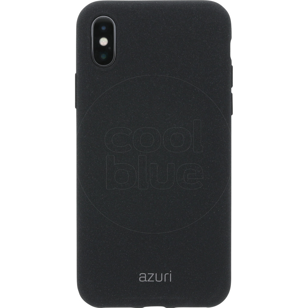 Azuri Flexible Sand Apple iPhone X Coque arrière Noir