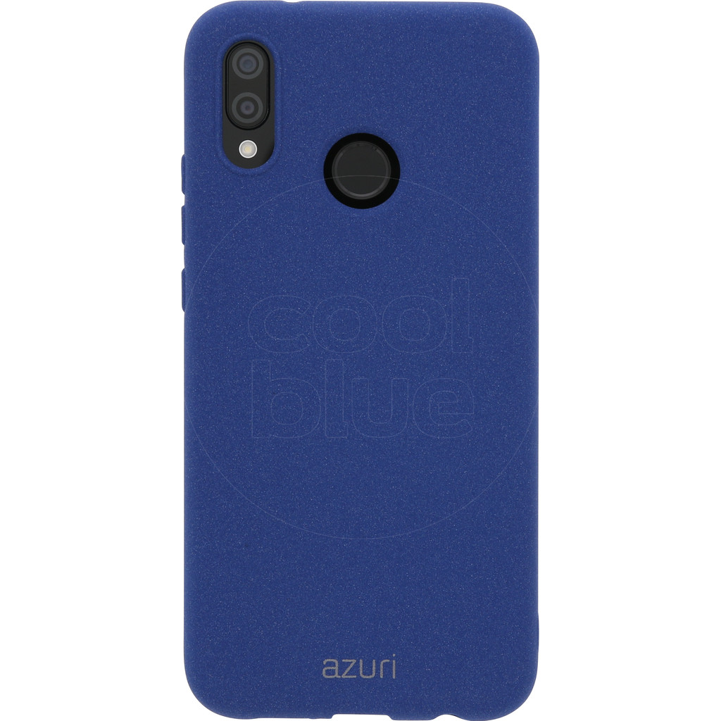 Azuri Flexible Sand Coque Arrière pour Huawei P20 Lite Bleu