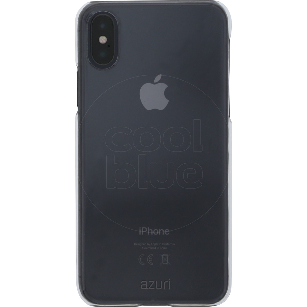 Azuri Protection Coque intégrale Apple iPhone X Transparent