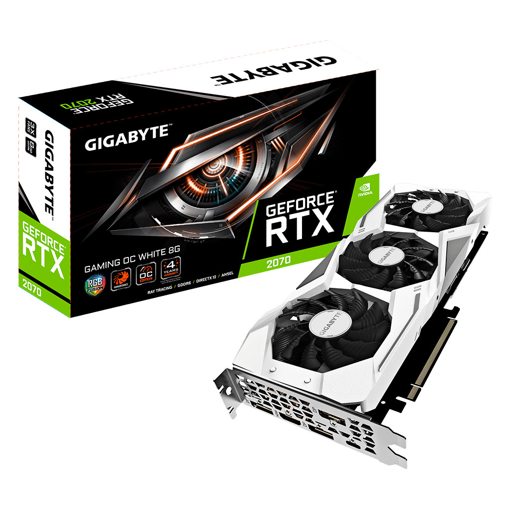 Gigabyte GeForce RTX 2070 GAMING OC WHITE 8G