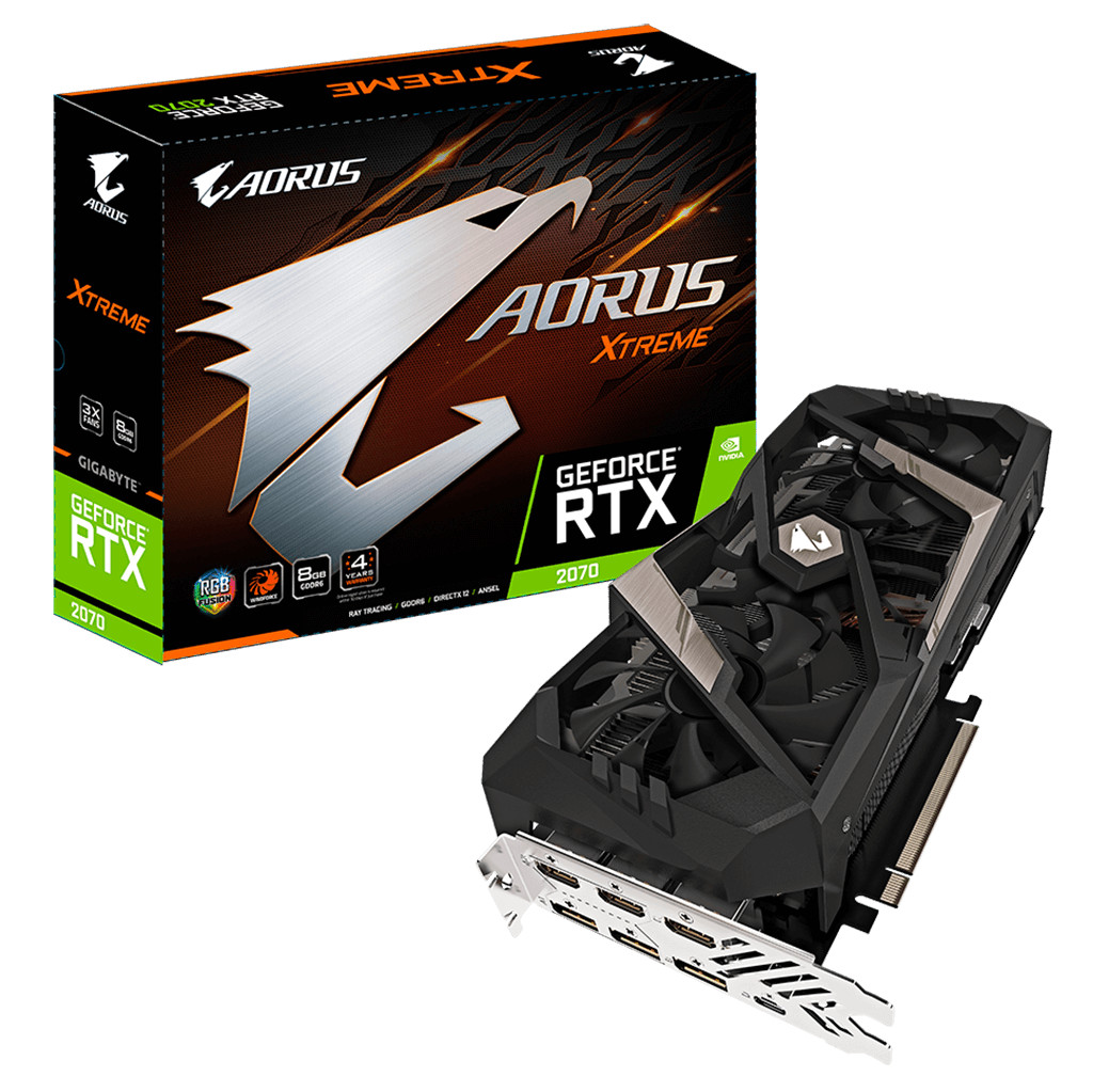 Gigabyte AORUS GeForce RTX 2070 XTREME 8G