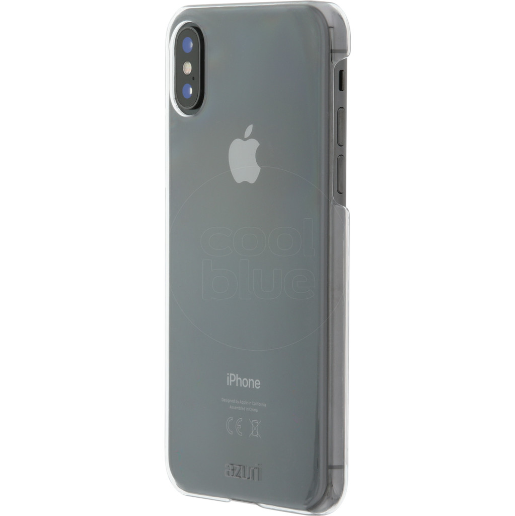 Azuri Apple iPhone X Coque arrière Transparent