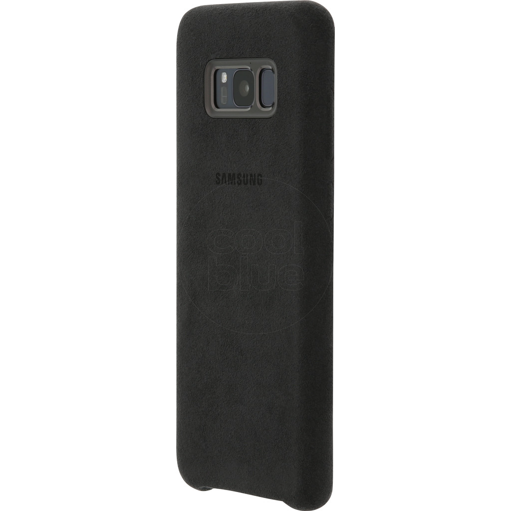 Samsung Galaxy S8 Plus Coque arrière en Alcantara Noir
