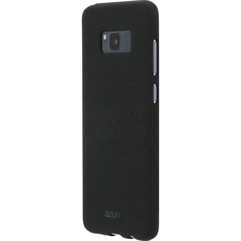 Azuri Flexible Sand Coque arrière Galaxy S8 Plus Noir