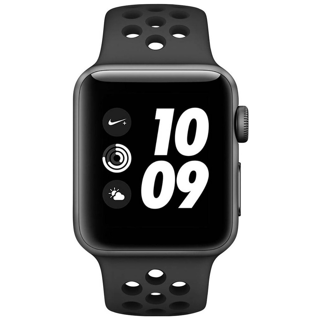 Apple Watch Series 3 Nike+ 38 mm Gris sidéral Aluminium/Noir