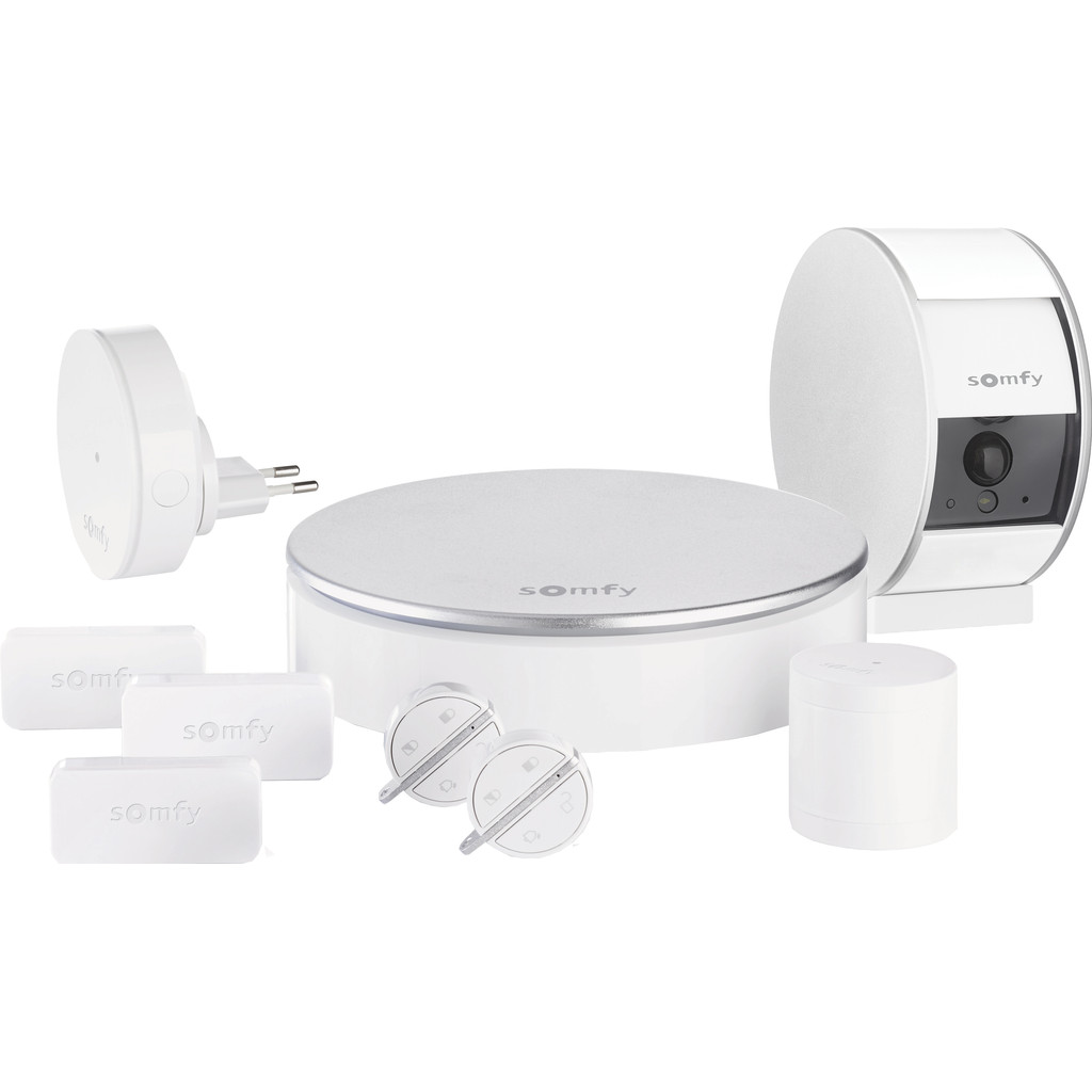 Pack Complet Somfy Home Alarm + Indoor Camera Blanc