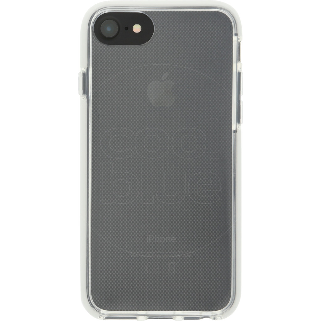 Azuri Flexible Bumper Coque Arrière pour Apple iPhone 7/8 Blanc