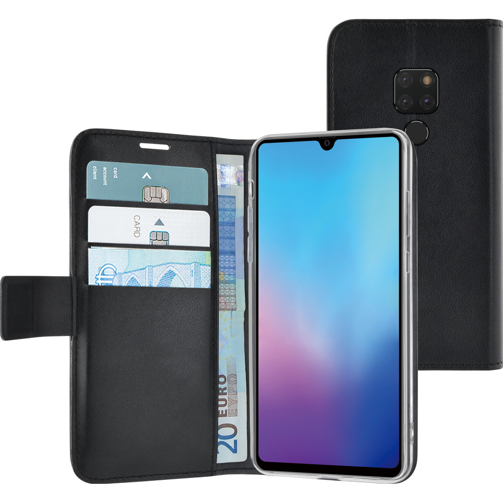 Azuri Wallet Book Case Magnétique Huawei Mate 20 Noir