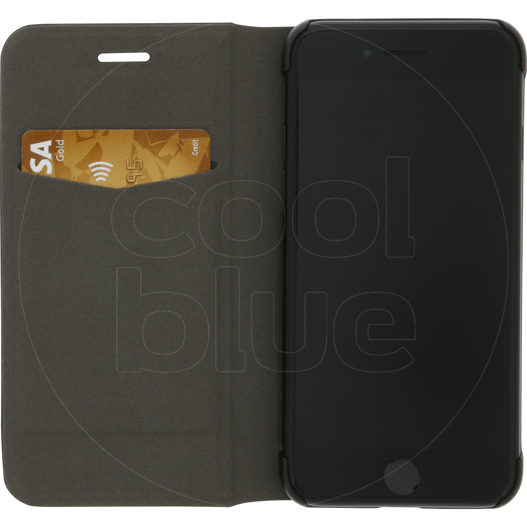 Azuri Booklet Ultra Thin Coque à Rabat pour Apple iPhone 7/8 Noir
