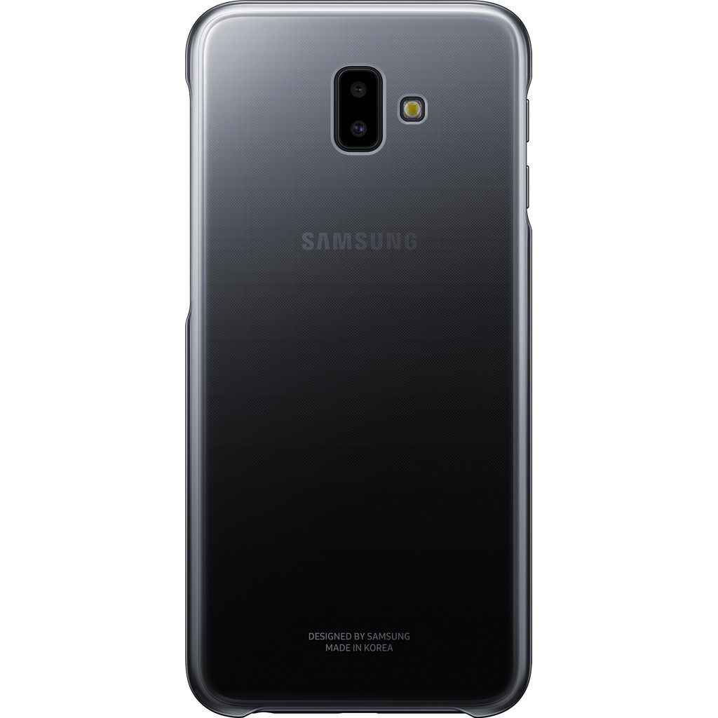 Samsung Galaxy J6 Plus Gradation Clear Back Cover Noir