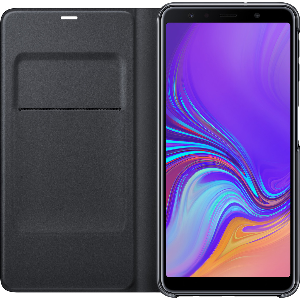 Samsung Galaxy A7 (2018) Wallet Book Case Noir