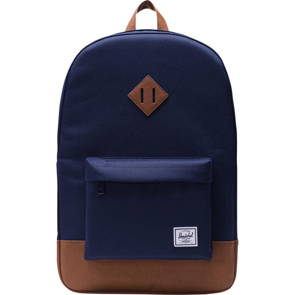 Herschel Heritage Peacoat/Tan Synthetic Leather