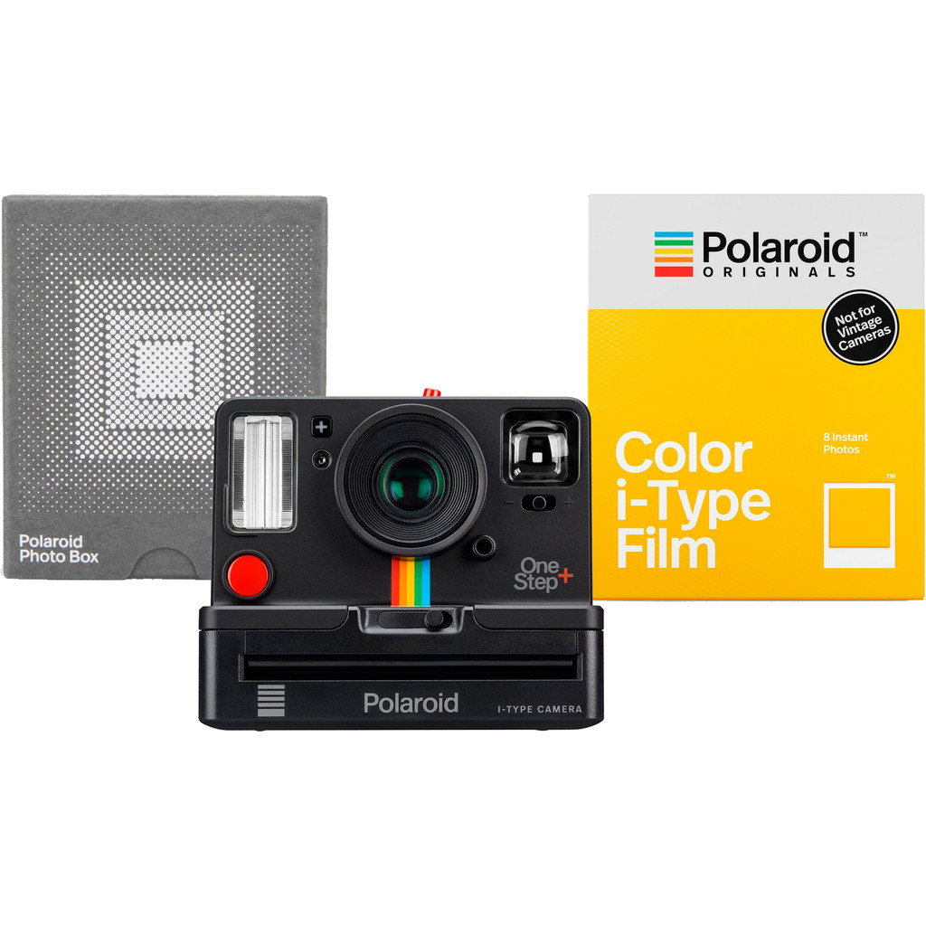 Polaroid Originals OneStep+ Noir - Everything box