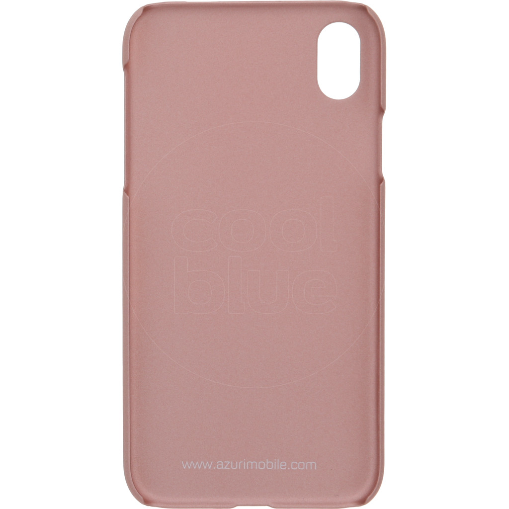 Azuri Metallic Soft Touch Apple iPhone Xr Back Cover Rose