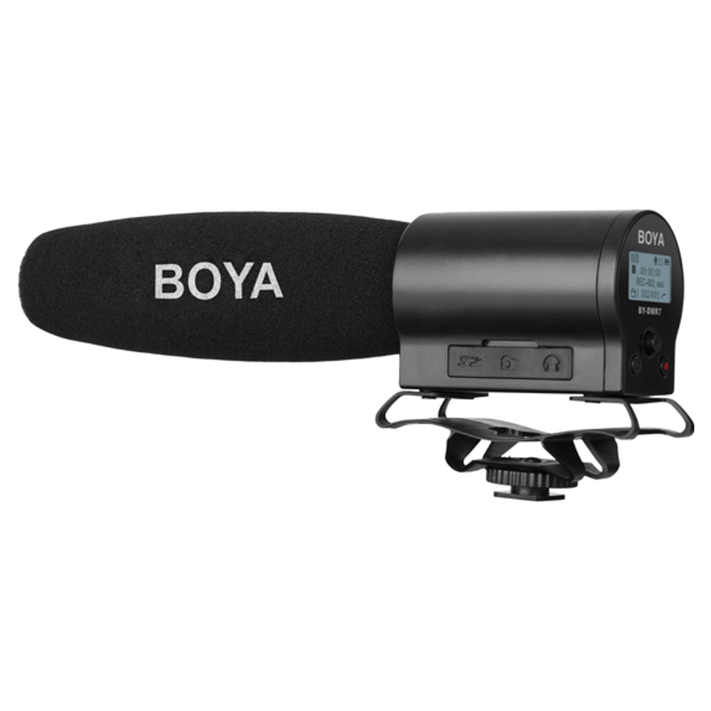 Boya BY-DMR7 Mini Microphone à condensateur avec Enregistreur