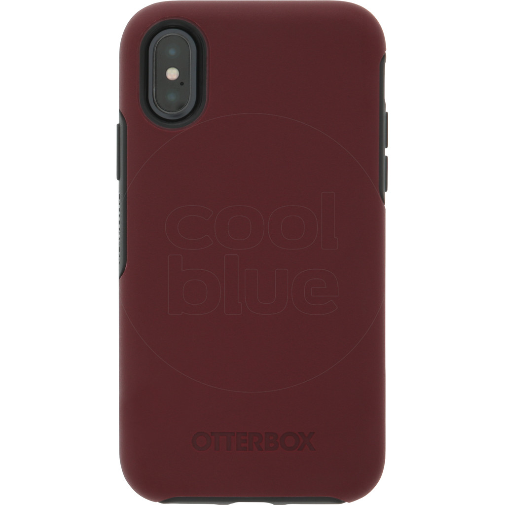 Otterbox Symmetry Back Cover Apple iPhone X Rouge