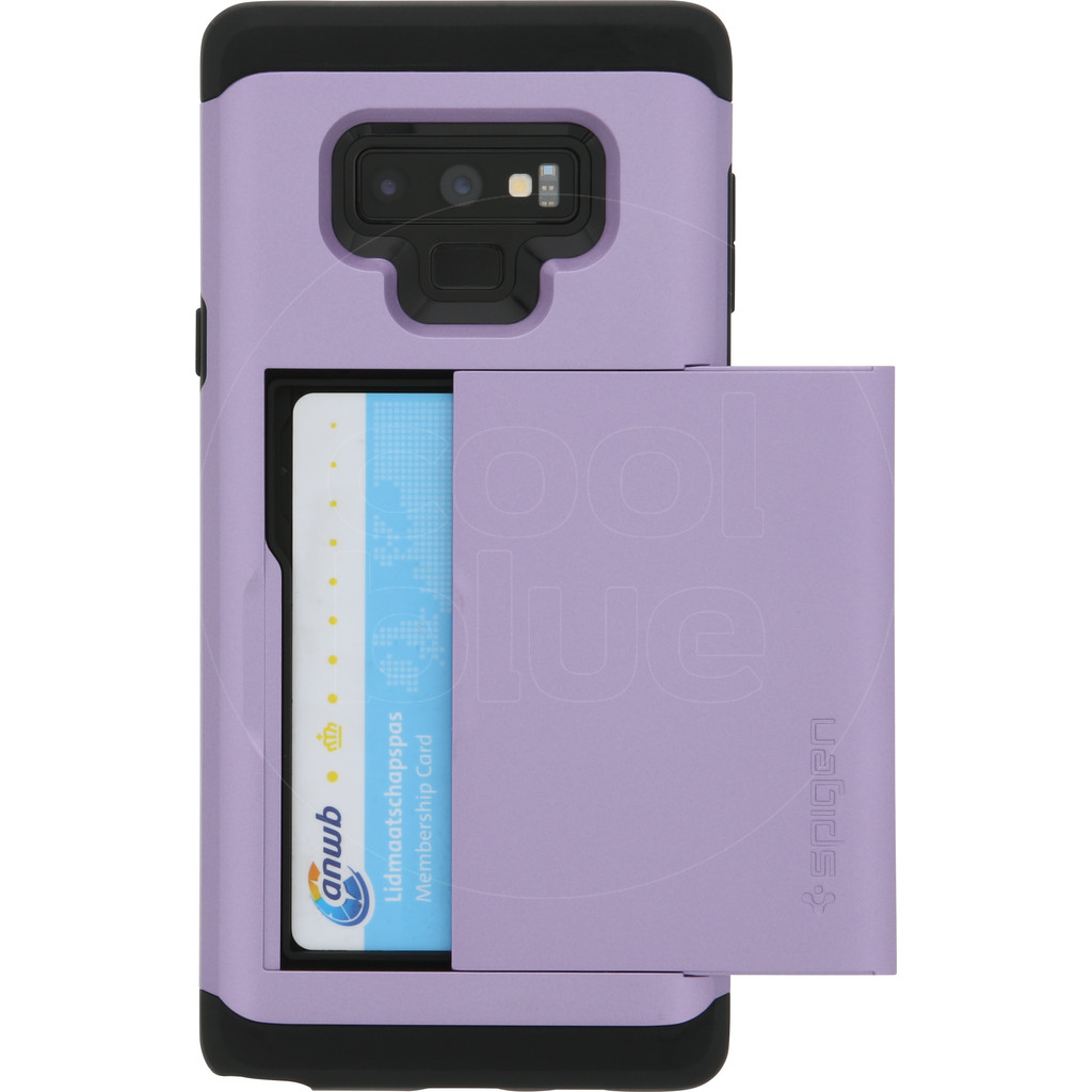 Coque arrière Spigen Slim Armor CS Samsung Galaxy Note 9 Violet