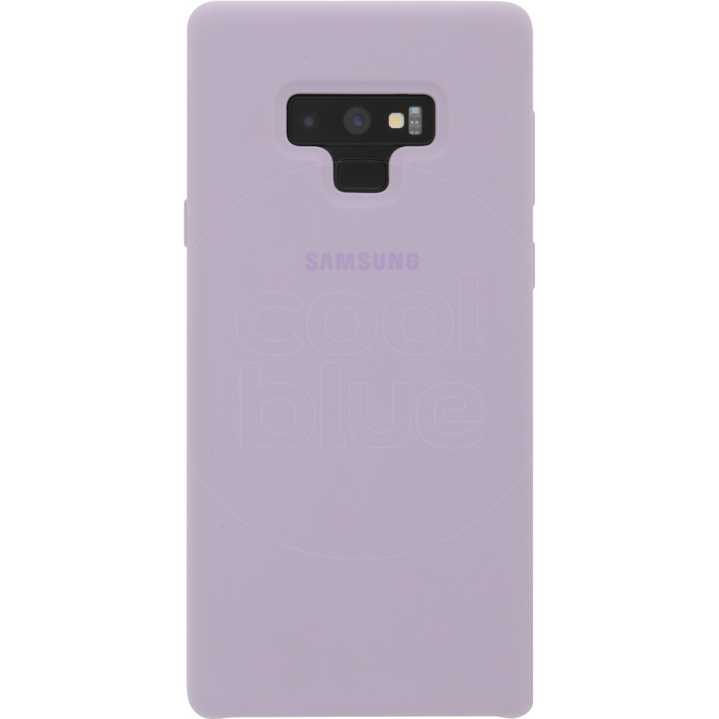 Samsung Galaxy Note 9 Coque arrière Silicone Violet