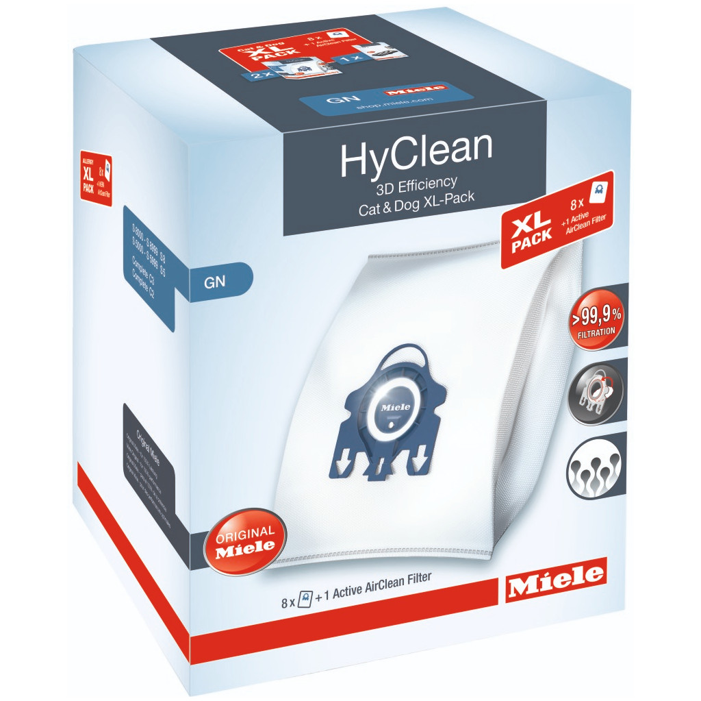Miele Cat & Dog Pack XL GN Hyclean 3D + AA50