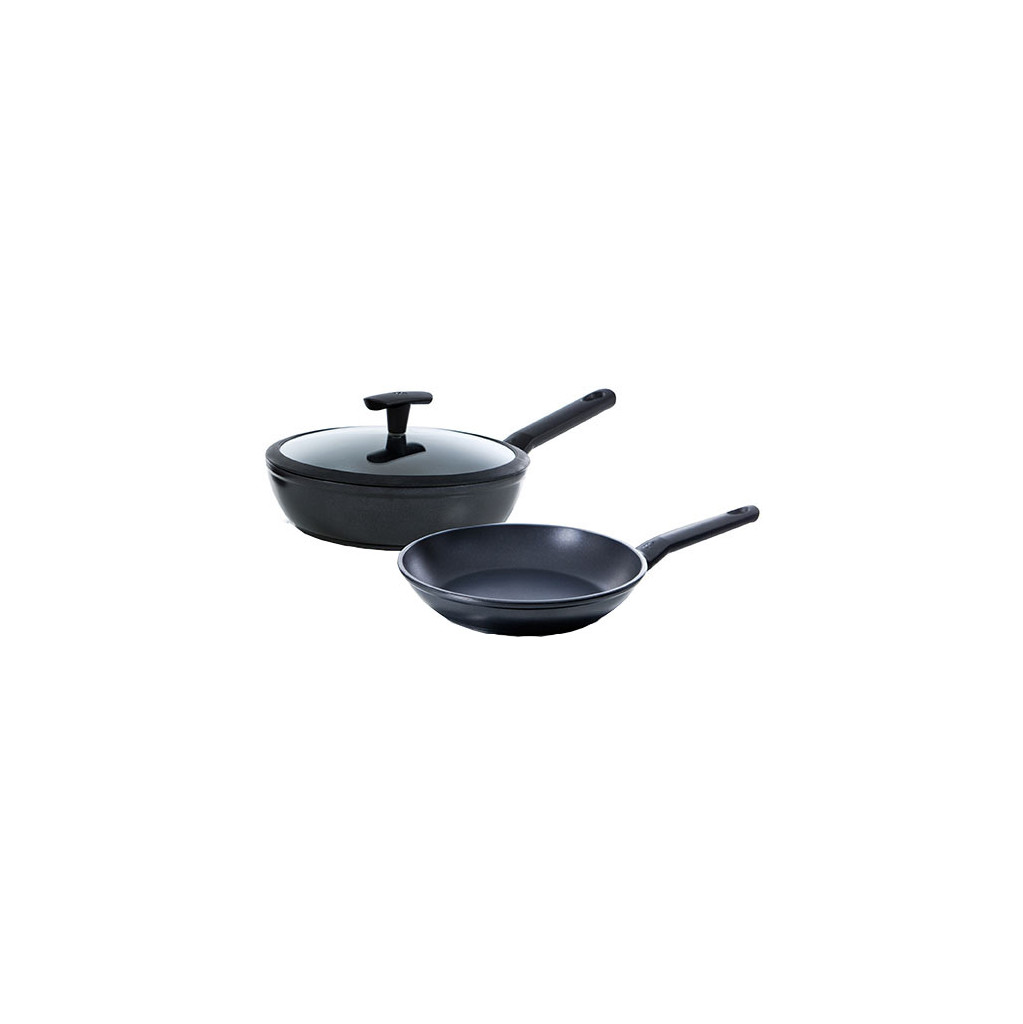 BK Easy Induction Koekenpan 24 cm en Hapjespan 24 cm
