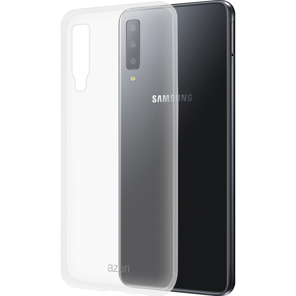 Azuri Glossy TPU Samsung Galaxy A7 (2018) Back Cover Transparent