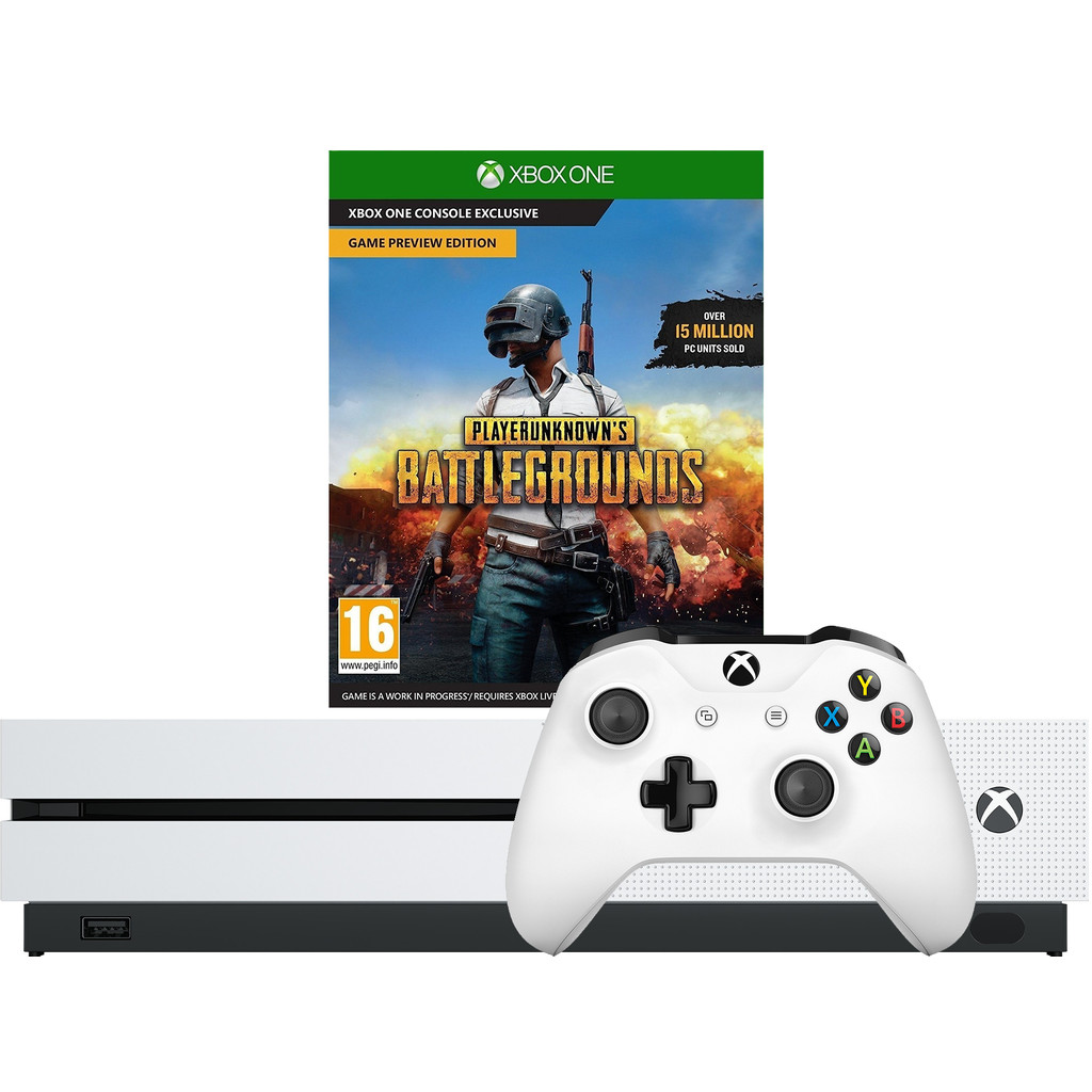 Microsoft Xbox One S 1 To Playerunknown's Battlegrounds Bundle