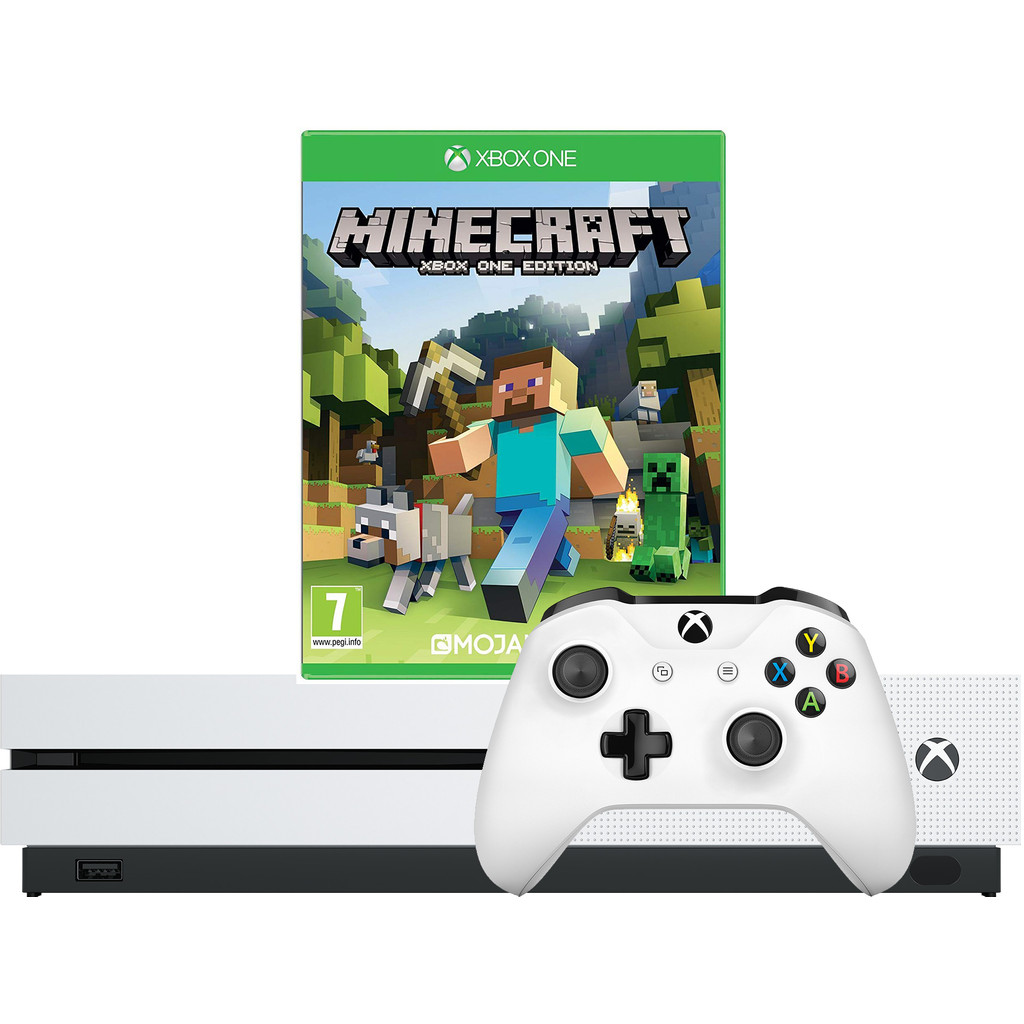 Xbox One S 1 To + Minecraft