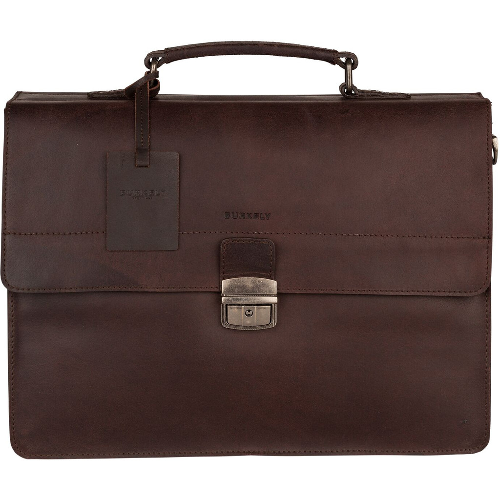Burkely Vintage Dean Briefcase 3 Brun