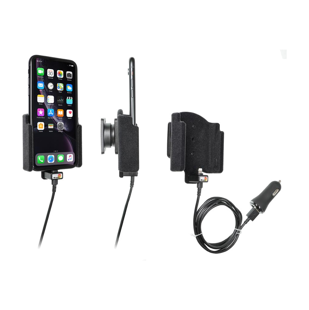 Brodit Sig Plug Apple iPhone Xr Support Voiture avec Chargeur