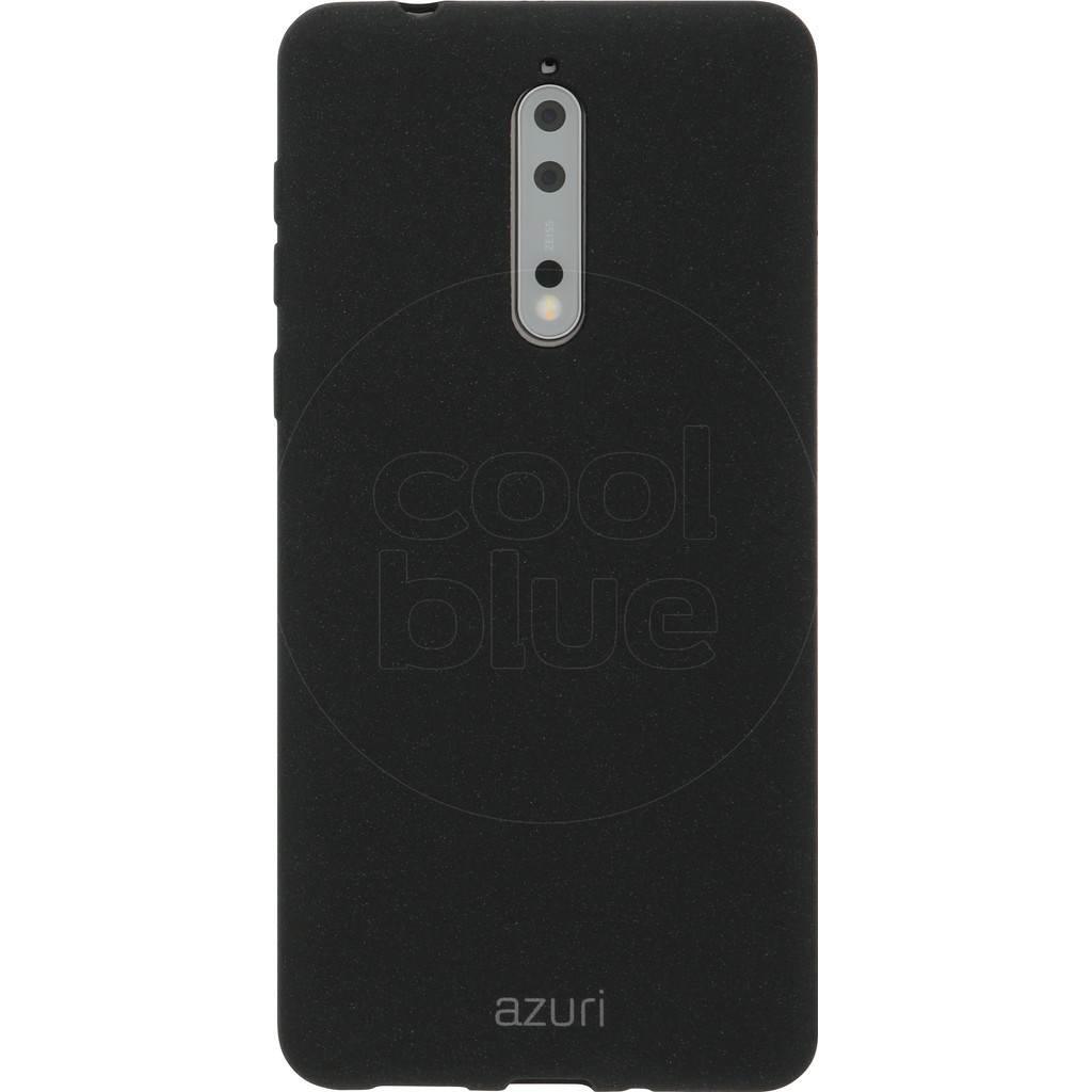 Azuri Flexible Sand Nokia 8 Coque arrière Noir