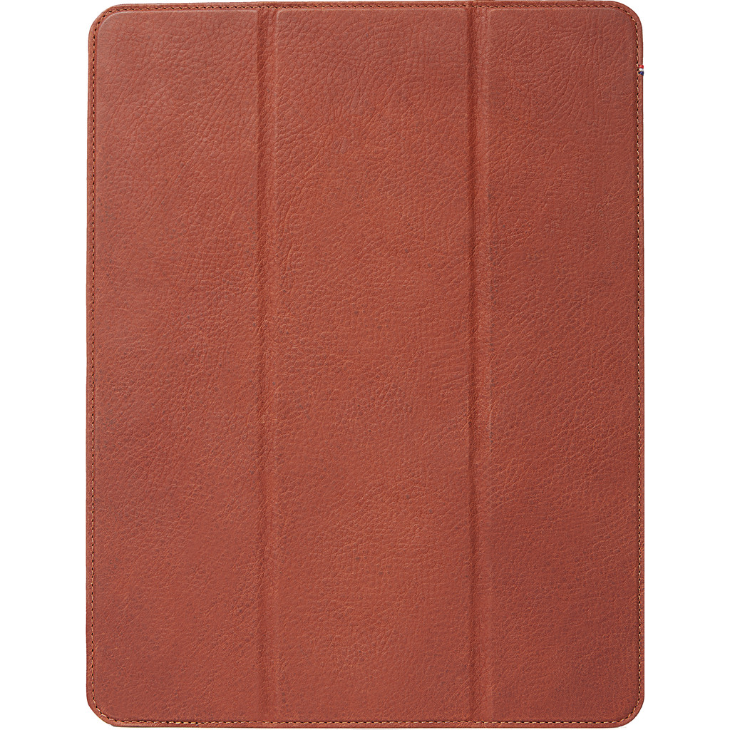 Decoded Slim Cover en cuir 12,9'' Book Case iPad Pro (2018) Marron
