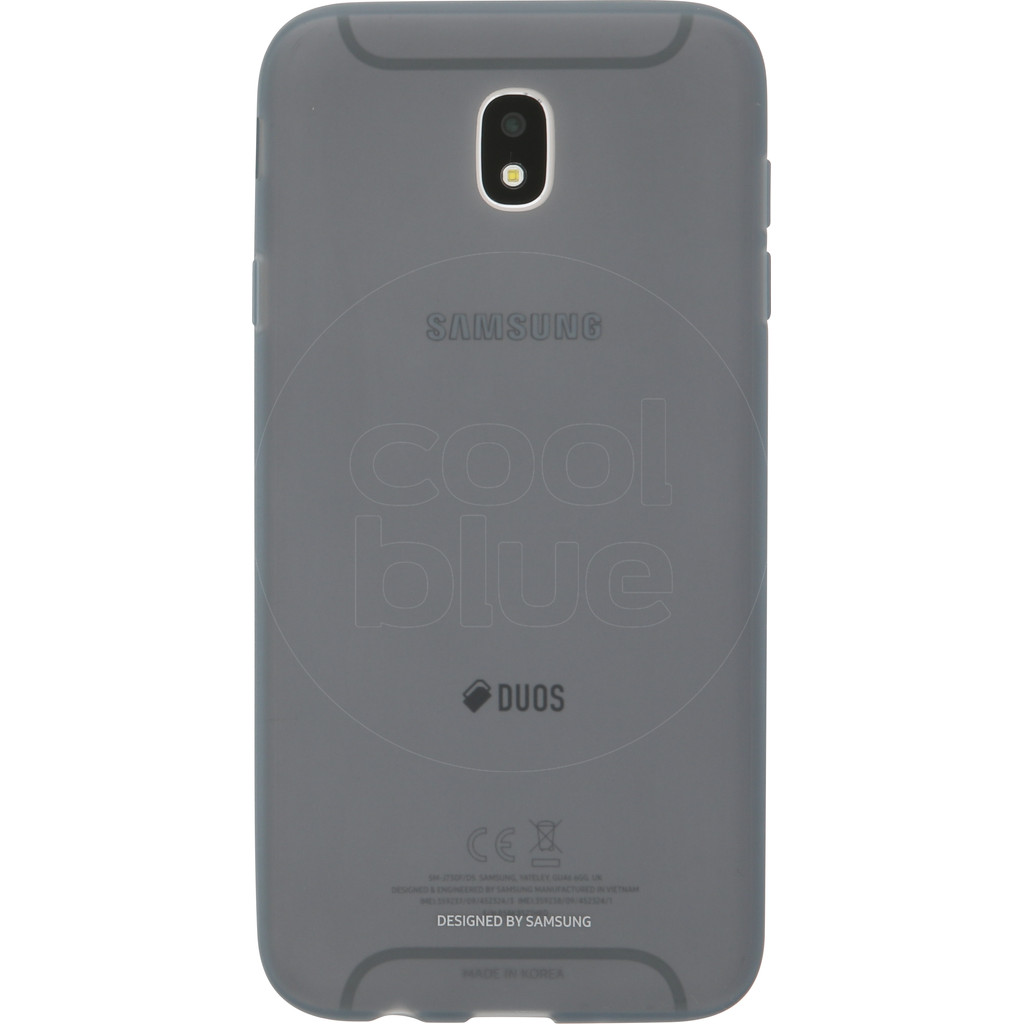 Samsung Galaxy J7 (2017) Jelly Coque Arrière Noir