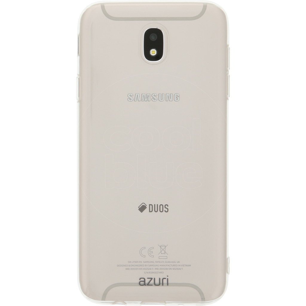 Azuri TPU Ultra Thin pour Samsung Galaxy J7 (2017) Transparent