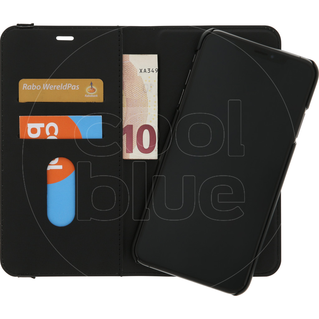 Azuri Luxe 2-in-1 Wallet Book case Apple iPhone Xs Max Book Case Noir