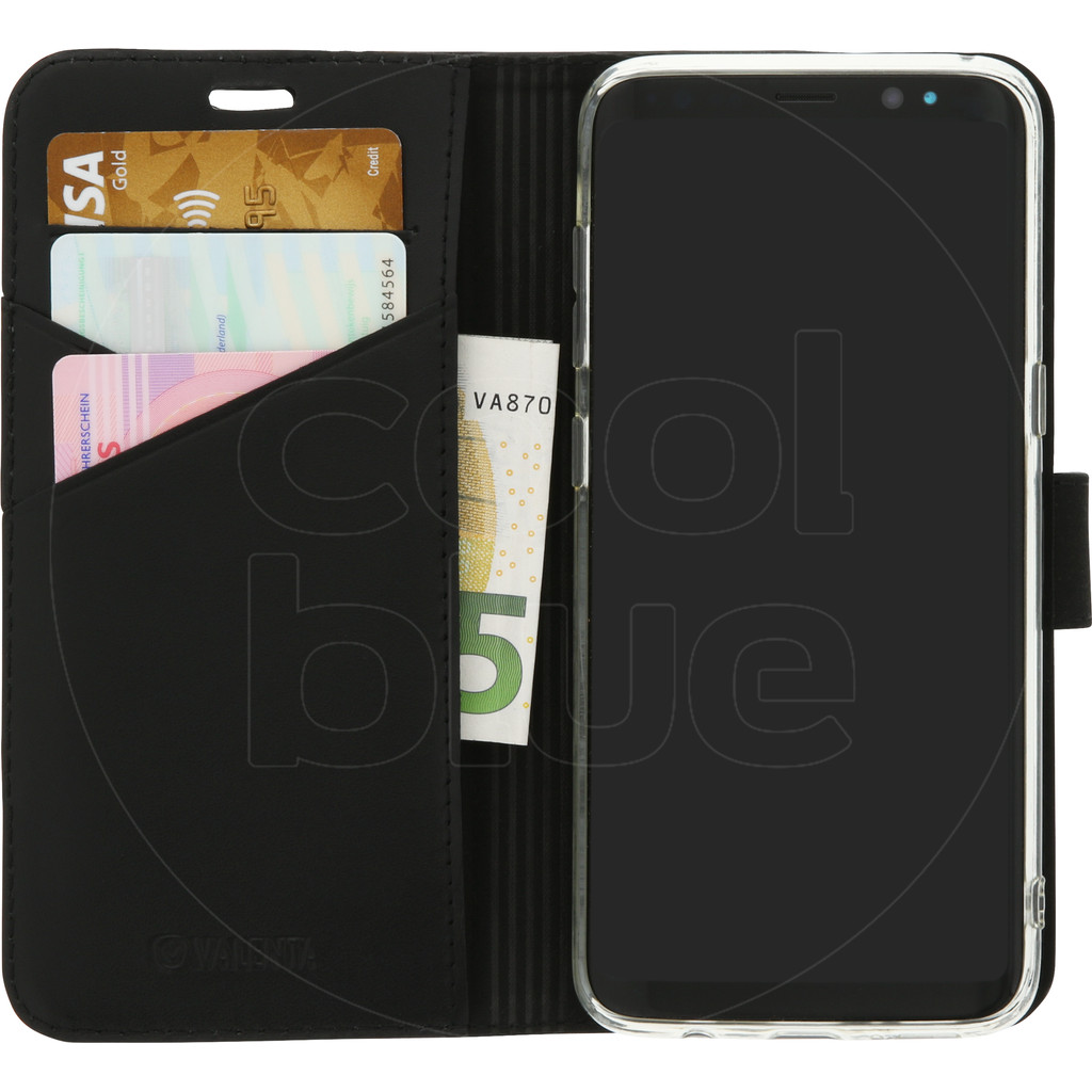 Valenta Premium Bookcase pour Samsung Galaxy S8 Noir