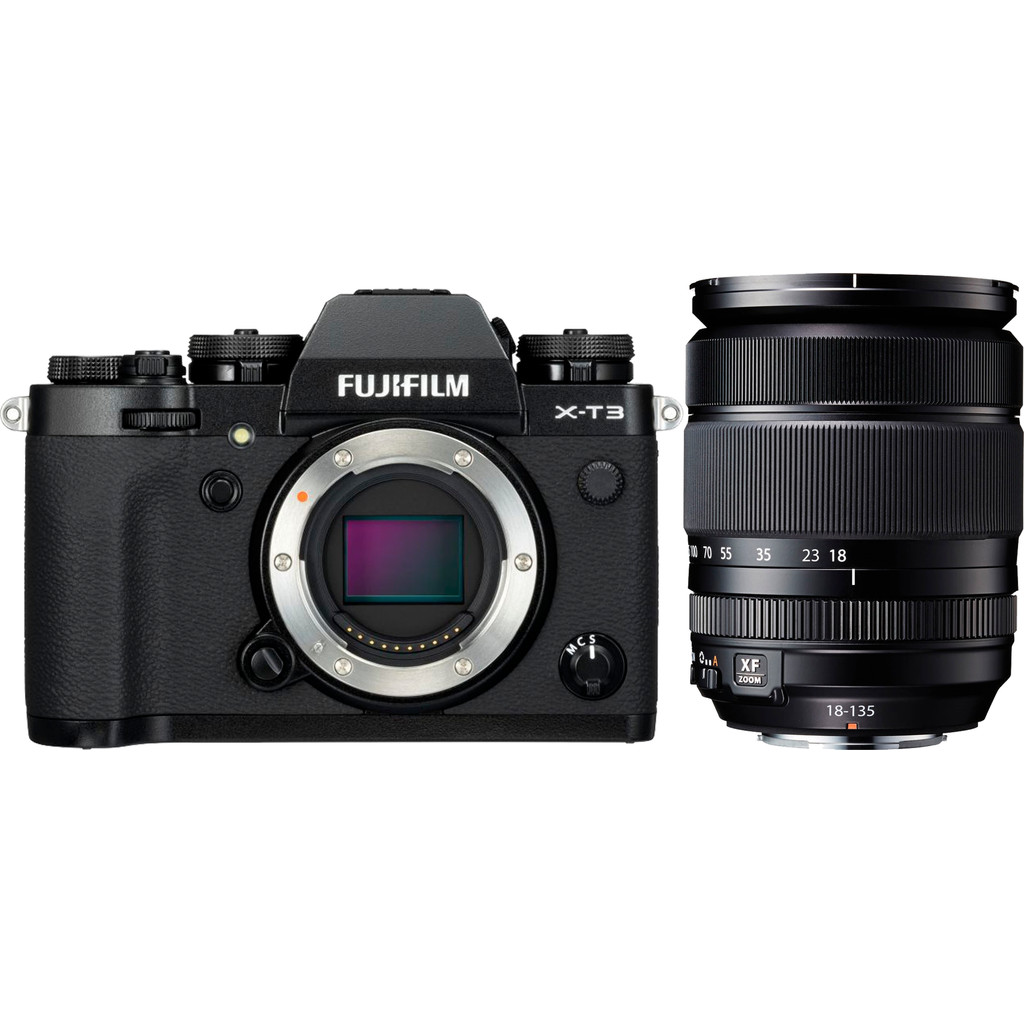 Fujifilm X-T3 Noir + XF 18-135 mm f/3.5-5.6 R LM OIS WR