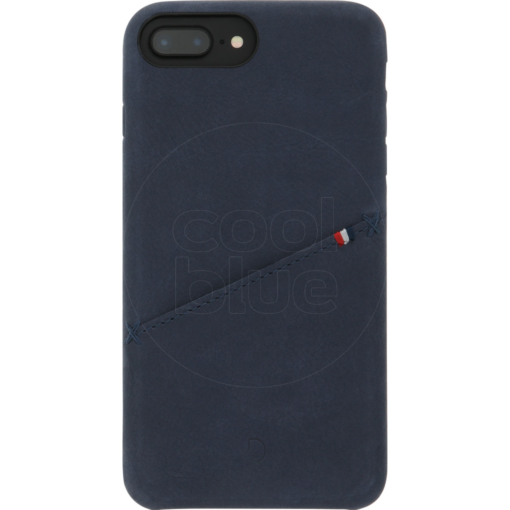 Decoded Leather iPhone 8 Plus / 7 Plus / 6s Plus / 6 Plus Back Cover Noir