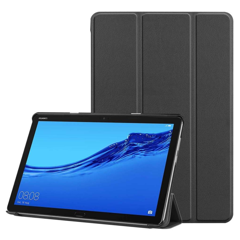Just in Case Smart Tri-Fold Huawei Mediapad M5 Lite 10.1 Book Case Noir
