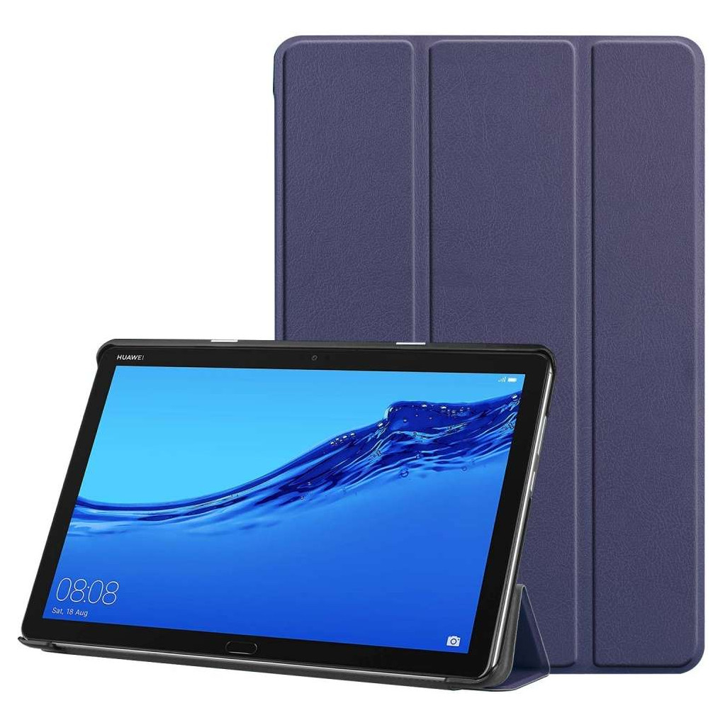 Just in Case Book case Tri-Fold Smart Huawei Mediapad M5 Lite 10.1 Bleu