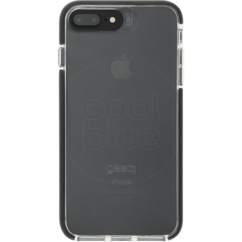 Gear4 D3O Piccadilly Back cover Apple iPhone 7 Plus/8 Plus Noir