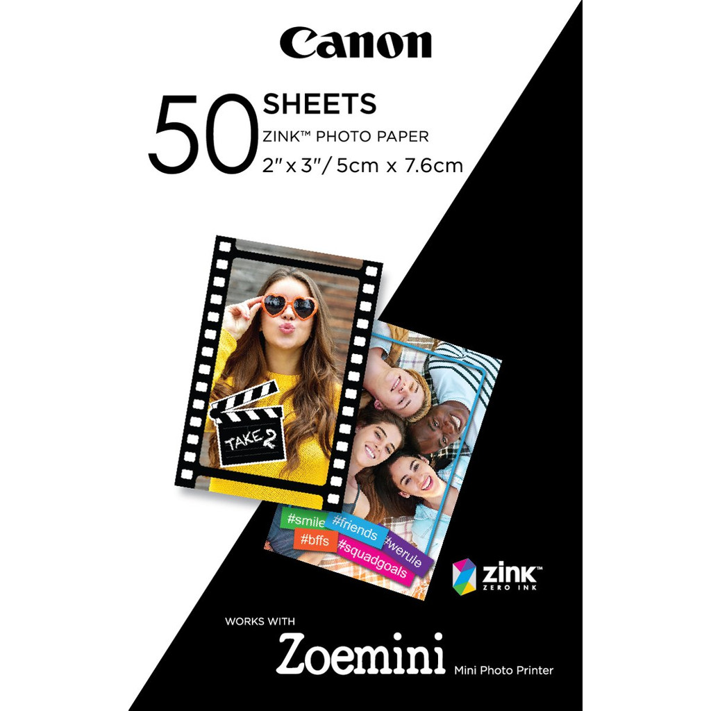 Canon papier photo ZINK (50 feuilles)